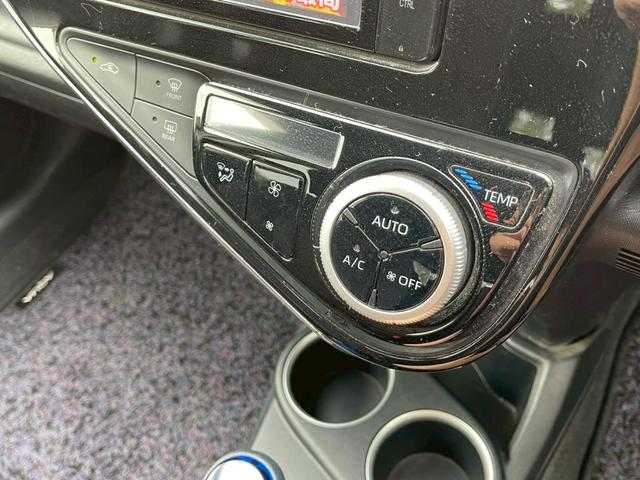 アクア G 純正ナビTV バックモニター プリクラッシュ 車線逸脱 クルーズコントロール スマートキー プッシュスタート LEDヘッドライト ワンオーナー(22枚目)