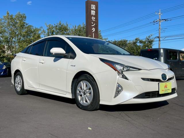 プリウス Sセーフティプラス 純正9インチナビ フルセグ バックモニター プリクラッシュ レーダークルーズ インテリジェントクリソナ パーキングアシスト LEDヘッドライト ヘッドアップディスプレイ スマートキー ETC(2枚目)