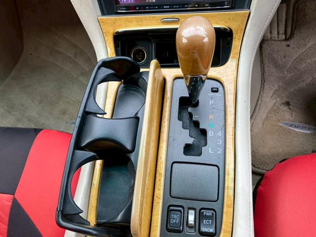 ソアラ ４３０ＳＣＶ　社外ナビＴＶ　バックモニター　クルーズコントロール　ベージュレザーシート　シートヒーター　メモリー付パワーシート　ＨＩＤヘッドライト　ＷＯＲＫ２０インチアルミ　１０．４万ｋｍ時タイベル交換（17枚目）