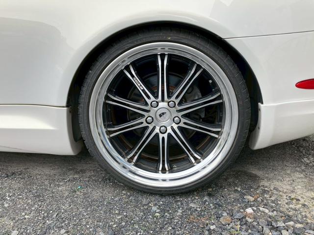 ソアラ ４３０ＳＣＶ　社外ナビＴＶ　バックモニター　クルーズコントロール　ベージュレザーシート　シートヒーター　メモリー付パワーシート　ＨＩＤヘッドライト　ＷＯＲＫ２０インチアルミ　１０．４万ｋｍ時タイベル交換（27枚目）