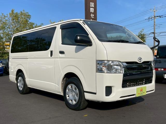 レジアスエースバン ロングＤＸ　ＧＬパッケージ　社外ナビ　フルセグ　バックモニター　プリクラッシュ　車線逸脱　オートハイビーム　ＬＥＤヘッドライト　キーレス　ＥＴＣ　ワンオーナー（2枚目）