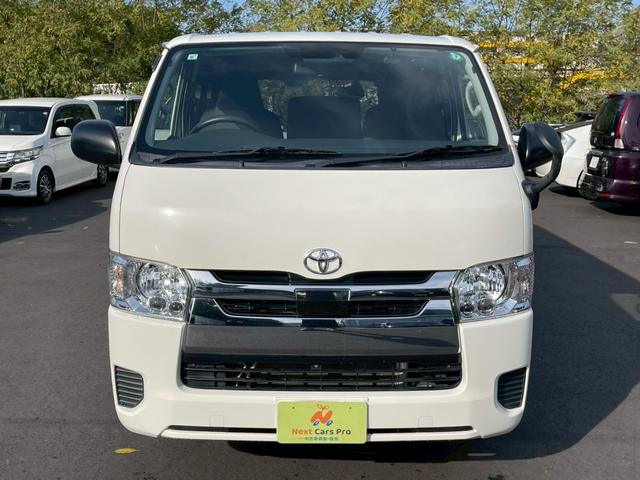 レジアスエースバン ロングＤＸ　ＧＬパッケージ　社外ナビ　フルセグ　バックモニター　プリクラッシュ　車線逸脱　オートハイビーム　ＬＥＤヘッドライト　キーレス　ＥＴＣ　ワンオーナー（3枚目）