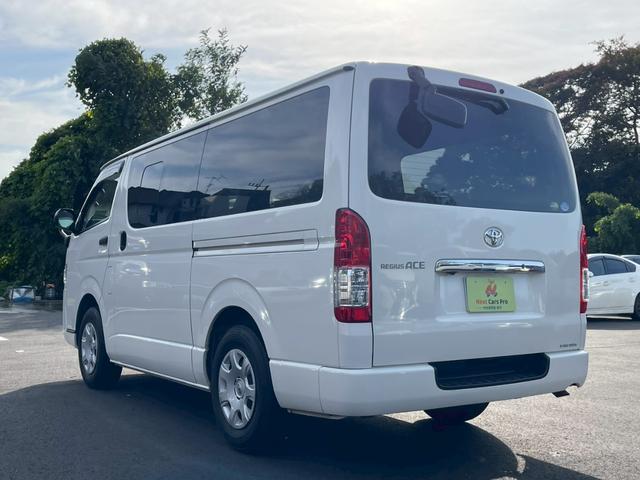 レジアスエースバン ロングＤＸ　ＧＬパッケージ　社外ナビ　フルセグ　バックモニター　プリクラッシュ　車線逸脱　オートハイビーム　ＬＥＤヘッドライト　キーレス　ＥＴＣ　ワンオーナー（4枚目）