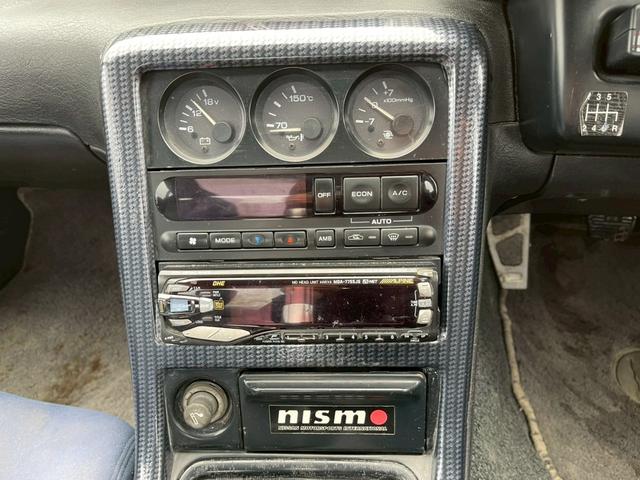 スカイライン ＧＴ－Ｒ　ＮＩＳＭＯメーター　純正サス　社外マフラー　エアクリ（15枚目）