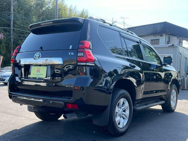 ランドクルーザープラド ＴＸ　Ｌパッケージ　メーカー９インチナビ　ＴＶ　７人乗り　サンルーフ　全周囲カメラ　衝突被害軽減システム　レーダークルーズ　コーナーセンサー　ＥＴＣ　前席シートヒーター・クーラー　ブラインドスポットモニター　ルーフレール（6枚目）