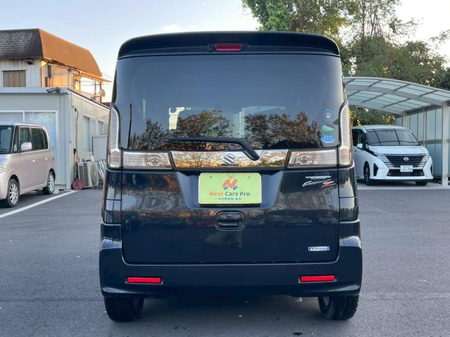 スペーシアカスタムＺ ターボ　ナビ　フルセグＴＶ　パワースライドドア　バックモニター　社外１６インチアルミ　ＨＩＤヘッドライト　オートエアコン　ＴＥＩＮ車高調　プッシュスタート　取扱説明書　記録簿　セーフティサポート（6枚目）