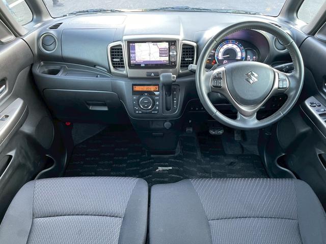 スペーシアカスタムＺ ターボ　ナビ　フルセグＴＶ　パワースライドドア　バックモニター　社外１６インチアルミ　ＨＩＤヘッドライト　オートエアコン　ＴＥＩＮ車高調　プッシュスタート　取扱説明書　記録簿　セーフティサポート（9枚目）