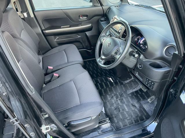 スペーシアカスタムＺ ターボ　ナビ　フルセグＴＶ　パワースライドドア　バックモニター　社外１６インチアルミ　ＨＩＤヘッドライト　オートエアコン　ＴＥＩＮ車高調　プッシュスタート　取扱説明書　記録簿　セーフティサポート（10枚目）