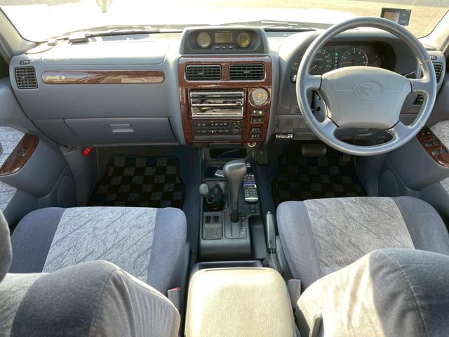 ランドクルーザープラド ＴＺ　サンルーフ　８ナンバー登録　５人乗り　ベットキット　１６インチＡＷ　ＥＴＣ　ルーフレール（13枚目）