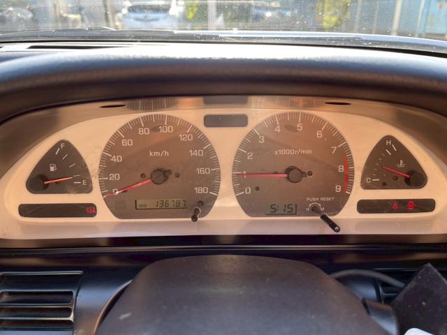 １８０ＳＸ タイプＸ　東名エキマニ　Ｓ１５後期メタルタービン　Ｒ３２燃料ポンプ　ＮＩＳＭＯ７４０インジェクター　ＧＲＥＸオイルクーラーキット　１４前期ラジエター　パワーＦＣ　ＥＲ３４インナードラム公認　Ｄｅｆｉ３連メーター（16枚目）