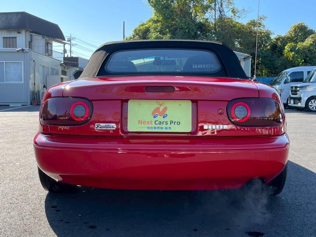 ユーノスロードスター スペシャルパッケージ　熊谷５７　ナンバー２桁引継了承　マツダディーラー整備　外装同色全塗装　ＴＥＩＮ車高調　ＲＰＦ１アルミ　運転席ＢＲＩＤＥフルバケ　助手席マツダスピードセミバケ（10枚目）