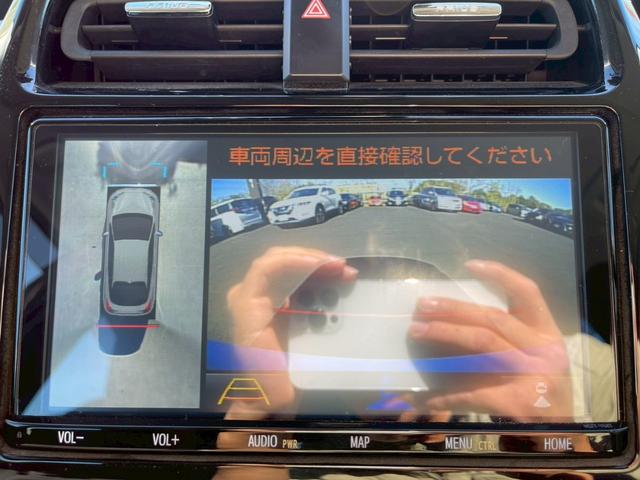 プリウス ＳセーフティプラスＩＩ　純正９インチナビ　フルセグ　全周囲モニター　プリクラッシュ　レーダークルーズ　車線逸脱　ブラインドスポッ　ＬＥＤヘッドライト　ＥＴＣ　ワンオーナー（19枚目）