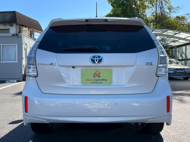 プリウスアルファ Ｓツーリングセレクション　アルパイン９インチナビ　フルセグ　バックモニター　ＬＥＤヘッドライト　スマートキー　プッシュスタート　ＥＴＣ　純正アルミ（6枚目）