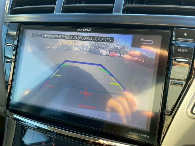 プリウスアルファ Ｓツーリングセレクション　アルパイン９インチナビ　フルセグ　バックモニター　ＬＥＤヘッドライト　スマートキー　プッシュスタート　ＥＴＣ　純正アルミ（18枚目）