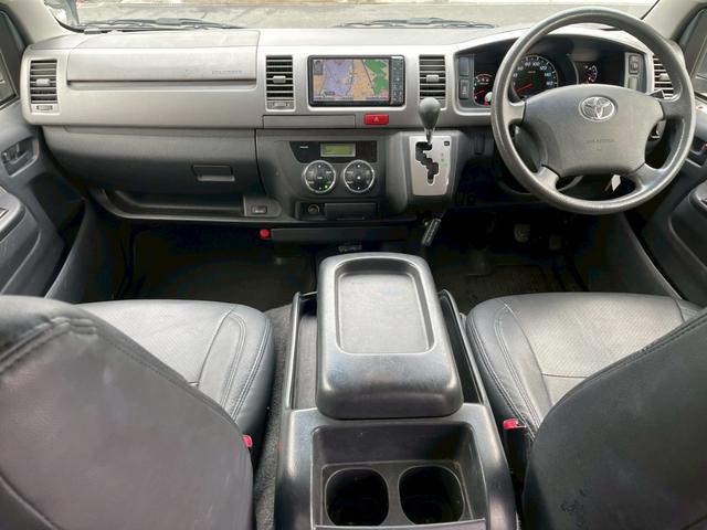 ハイエースバン ロングスーパーGL 純正ナビ フルセグ バックモニター キーレス(9枚目)