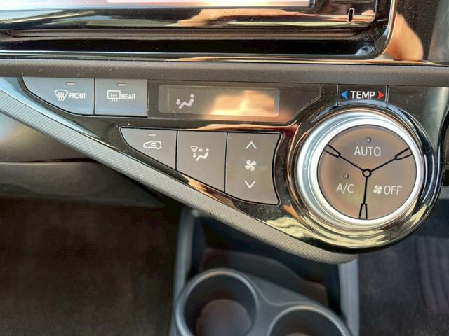 アクア Ｘ－アーバン　純正ナビ　フルセグ　バックモニター　ハーフレザーシート　スマートキー　プッシュスタート　ＥＴＣ　純正アルミ（23枚目）