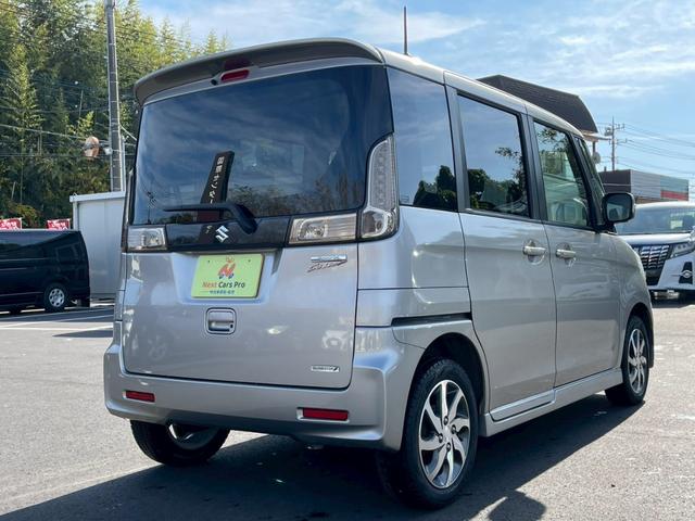 スペーシア 　ＴＳ　レーダーブレーキ　誤発進抑制　社外ナビＴＶ　両側パワースライドドア　シートヒーター　スマートキー　プッシュスタート　純正アルミ　ＥＴＣ　ワンオーナー（5枚目）