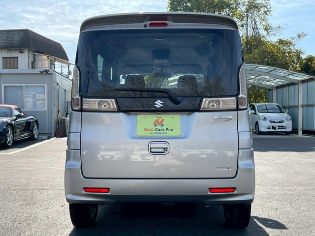 スペーシア 　ＴＳ　レーダーブレーキ　誤発進抑制　社外ナビＴＶ　両側パワースライドドア　シートヒーター　スマートキー　プッシュスタート　純正アルミ　ＥＴＣ　ワンオーナー（6枚目）