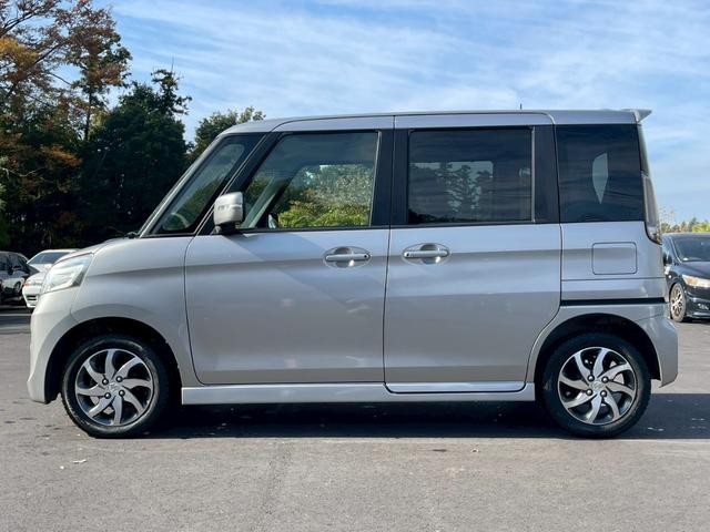 スペーシア 　ＴＳ　レーダーブレーキ　誤発進抑制　社外ナビＴＶ　両側パワースライドドア　シートヒーター　スマートキー　プッシュスタート　純正アルミ　ＥＴＣ　ワンオーナー（7枚目）