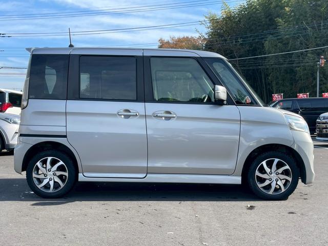 スペーシア 　ＴＳ　レーダーブレーキ　誤発進抑制　社外ナビＴＶ　両側パワースライドドア　シートヒーター　スマートキー　プッシュスタート　純正アルミ　ＥＴＣ　ワンオーナー（8枚目）