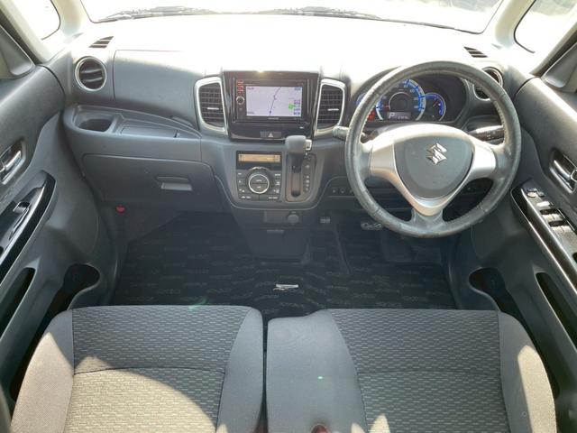 スペーシア 　ＴＳ　レーダーブレーキ　誤発進抑制　社外ナビＴＶ　両側パワースライドドア　シートヒーター　スマートキー　プッシュスタート　純正アルミ　ＥＴＣ　ワンオーナー（9枚目）