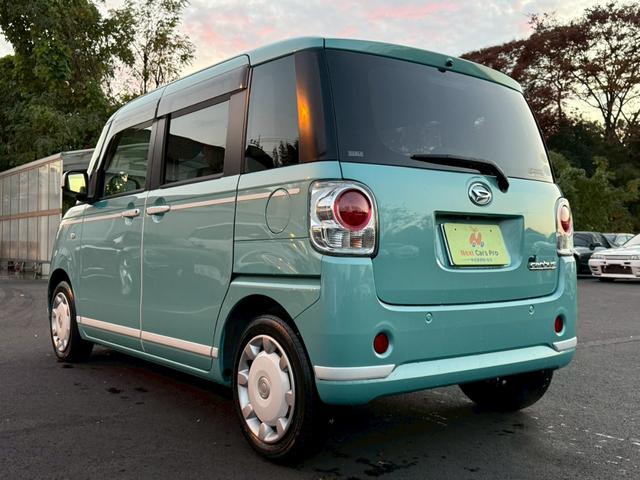 ムーヴキャンバス Ｇホワイトアクセントリミテッド　ＳＡＩＩＩ　純正ナビ　フルセグ　全周囲モニター　両側パワースライドドア　衝突回避支援ブレーキ　車線逸脱　前後方誤発進抑制　ＬＥＤヘッドライト　シートカバー　スマートキー　プッシュスタート　ワンオーナー（4枚目）