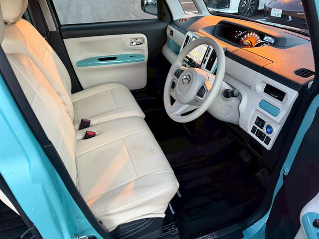 ムーヴキャンバス Ｇホワイトアクセントリミテッド　ＳＡＩＩＩ　純正ナビ　フルセグ　全周囲モニター　両側パワースライドドア　衝突回避支援ブレーキ　車線逸脱　前後方誤発進抑制　ＬＥＤヘッドライト　シートカバー　スマートキー　プッシュスタート　ワンオーナー（10枚目）