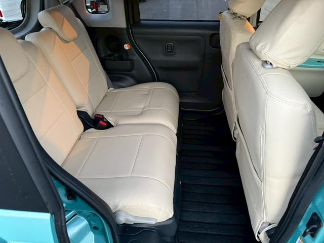 ムーヴキャンバス Ｇホワイトアクセントリミテッド　ＳＡＩＩＩ　純正ナビ　フルセグ　全周囲モニター　両側パワースライドドア　衝突回避支援ブレーキ　車線逸脱　前後方誤発進抑制　ＬＥＤヘッドライト　シートカバー　スマートキー　プッシュスタート　ワンオーナー（11枚目）