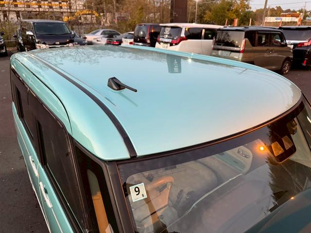 ムーヴキャンバス Ｇホワイトアクセントリミテッド　ＳＡＩＩＩ　純正ナビ　フルセグ　全周囲モニター　両側パワースライドドア　衝突回避支援ブレーキ　車線逸脱　前後方誤発進抑制　ＬＥＤヘッドライト　シートカバー　スマートキー　プッシュスタート　ワンオーナー（29枚目）