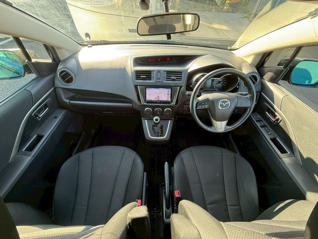 プレマシー ２０Ｓ－スカイアクティブ　パワースライドドア　社外ナビ　スマートキー　純正アルミ　ＨＩＤヘッドライト（9枚目）