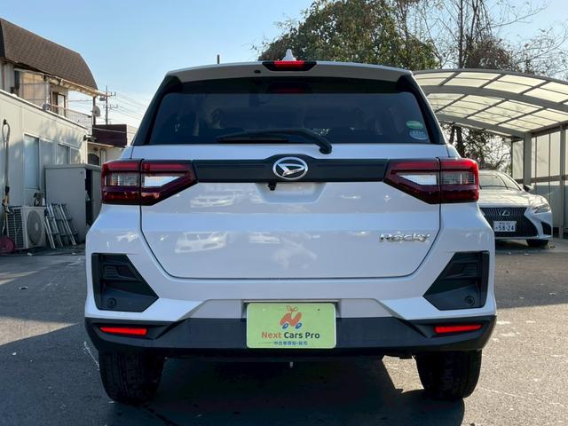 ロッキー L 社外ナビ フルセグ バックモニター 衝突回避支援ブレーキ 誤発進抑制 車線逸脱 オートハイビーム コーナーセンサー LEDヘッドライト スマートキー プッシュスタート(6枚目)