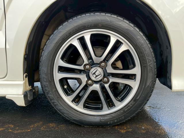 N-BOXカスタム G SSパッケージ 両側パワースライドドア 社外ナビTV バックモニター スマートキー プッシュスタート HIDヘッドライト 純正アルミ(35枚目)