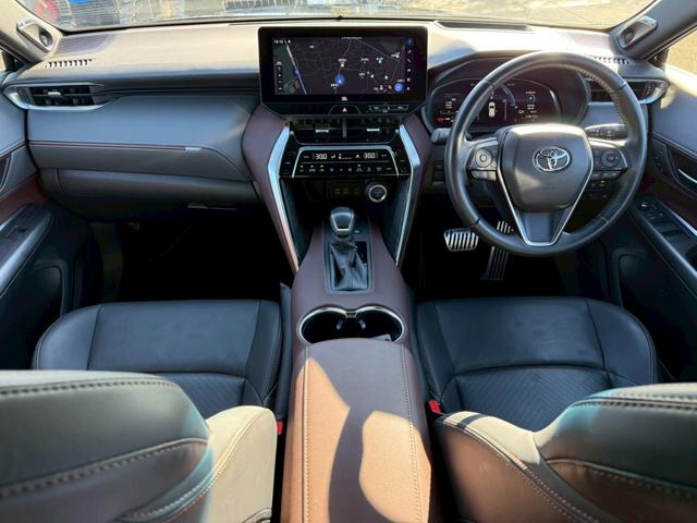 ハリアーハイブリッド Z レザーパッケージ メーカーナビ JBL フルセグ 全周囲M パノラマルーフ プリクラッシュ レーダークルーズ ブラインドスポット パーキングセンサー パワーバックドア シートヒーター ベンチレーション パワーシート(9枚目)