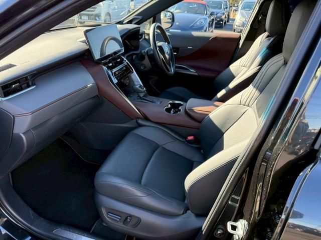 ハリアーハイブリッド Z レザーパッケージ メーカーナビ JBL フルセグ 全周囲M パノラマルーフ プリクラッシュ レーダークルーズ ブラインドスポット パーキングセンサー パワーバックドア シートヒーター ベンチレーション パワーシート(12枚目)