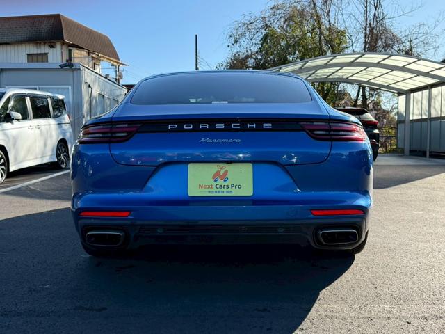 パナメーラ ベースグレード メーカーナビ 全周囲モニター ブラックレザーシート シートヒーター ディーラー記録簿10枚(6枚目)