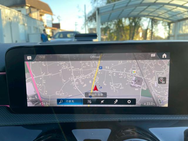 Ａクラス Ａ１８０　ＡＭＧライン　メーカーナビ　フルセグ　バックモニター　メモリー付パワーシート　シートヒーター　ＬＥＤヘッドライト　追従クルーズコントロール　スマートキー　プッシュスタート　ワンオーナー（14枚目）