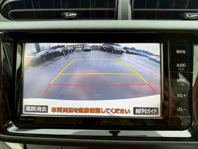 アクア Ｓ　純正ナビ　フルセグ　バックモニター　スマートキー　プッシュスタート　ＬＥＤヘッドライト　純正オプション赤ベージュシート（17枚目）