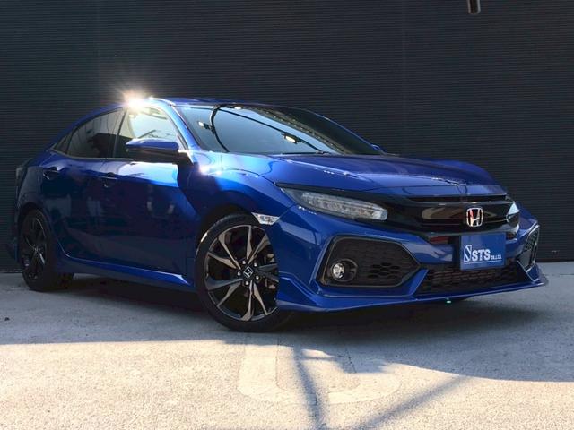 シビック ハッチバック　６速ＭＴ　ＨＫＳマフラー　ＢＬＩＴＺエアインテークパイプ　エアロ　Ｇａｔｈｅｒｓナビ　Ａｐｐｌｅｃａｒｐｌａｙ　Ｂｌｕｅｔｏｏｔｈ　ＴＶ　純正１８ＡＷ　前後ドラレコ　レーダークルーズ　衝突軽減　ＥＴＣ（9枚目）