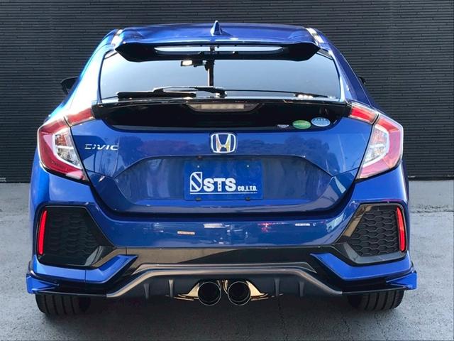シビック ハッチバック　６速ＭＴ　ＨＫＳマフラー　ＢＬＩＴＺエアインテークパイプ　エアロ　Ｇａｔｈｅｒｓナビ　Ａｐｐｌｅｃａｒｐｌａｙ　Ｂｌｕｅｔｏｏｔｈ　ＴＶ　純正１８ＡＷ　前後ドラレコ　レーダークルーズ　衝突軽減　ＥＴＣ（12枚目）