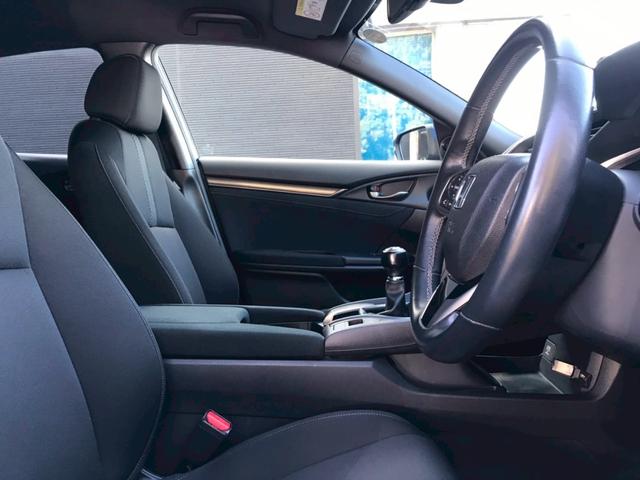 シビック ハッチバック　６速ＭＴ　ＨＫＳマフラー　ＢＬＩＴＺエアインテークパイプ　エアロ　Ｇａｔｈｅｒｓナビ　Ａｐｐｌｅｃａｒｐｌａｙ　Ｂｌｕｅｔｏｏｔｈ　ＴＶ　純正１８ＡＷ　前後ドラレコ　レーダークルーズ　衝突軽減　ＥＴＣ（47枚目）