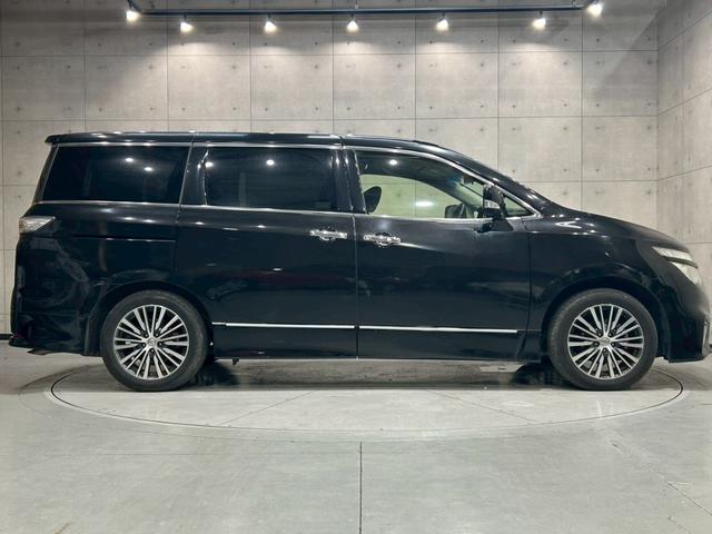 エルグランド 250ハイウェイスターS ユーザー様直接仕入れ 社外ナビ フルセグTV Bluetooth バックカメラ フリップダウン ハーフレザーシート 両側パワスラ 純正アルミ ドラレコ クルコン インテリジェントキー 予備キー ETC(11枚目)