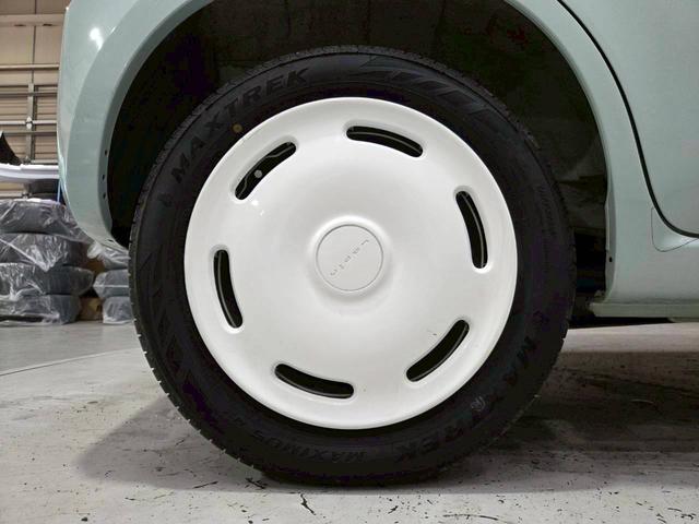 アルトラパン Ｇ　ユーザー様直接仕入れ車両　ホワイトルーフ　社外ナビ　デジタルＴＶ　純正ホイールキャップ　サイドバイザー　マニュアルエアコン　プッシュスタート　スマートキー　スペアキー　ＥＴＣ車載器　走行３．４万キロ台（65枚目）