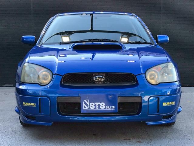 インプレッサ WRX 2004 Vリミテッド 大型リアウィング ボンネットダクト 純正17インチアルミ オーディオ 専用シート HKSターボタイマー 電格ドアミラー パワーウィンドウ 4WD/ターボ リモコンキー ETC車載器 走行7.2万キロ台(7枚目)