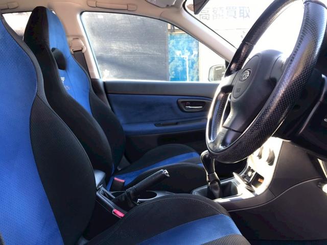 インプレッサ WRX 2004 Vリミテッド 大型リアウィング ボンネットダクト 純正17インチアルミ オーディオ 専用シート HKSターボタイマー 電格ドアミラー パワーウィンドウ 4WD/ターボ リモコンキー ETC車載器 走行7.2万キロ台(43枚目)