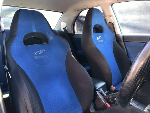 インプレッサ WRX 2004 Vリミテッド 大型リアウィング ボンネットダクト 純正17インチアルミ オーディオ 専用シート HKSターボタイマー 電格ドアミラー パワーウィンドウ 4WD/ターボ リモコンキー ETC車載器 走行7.2万キロ台(44枚目)