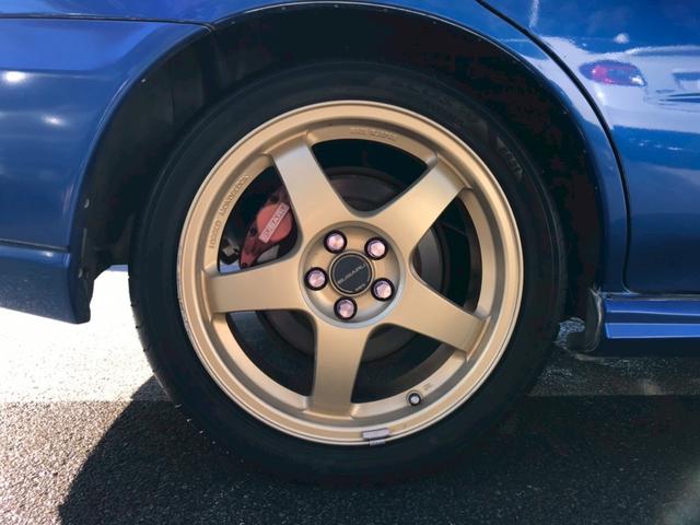 インプレッサ WRX 2004 Vリミテッド 大型リアウィング ボンネットダクト 純正17インチアルミ オーディオ 専用シート HKSターボタイマー 電格ドアミラー パワーウィンドウ 4WD/ターボ リモコンキー ETC車載器 走行7.2万キロ台(60枚目)