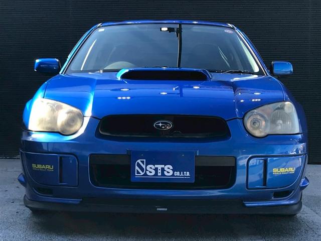 インプレッサ WRX 2004 Vリミテッド STIフロントスポイラー・マフラー 大型リアスポイラー ボンネットダクト 社外HDDナビ HIDヘッドライト 17インチアルミ ステアスイッチ 4WD・ターボ M/Tモード リモコンキー ETC車載器(7枚目)