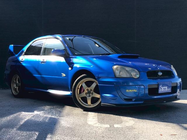 インプレッサ WRX 2004 Vリミテッド STIフロントスポイラー・マフラー 大型リアスポイラー ボンネットダクト 社外HDDナビ HIDヘッドライト 17インチアルミ ステアスイッチ 4WD・ターボ M/Tモード リモコンキー ETC車載器(9枚目)