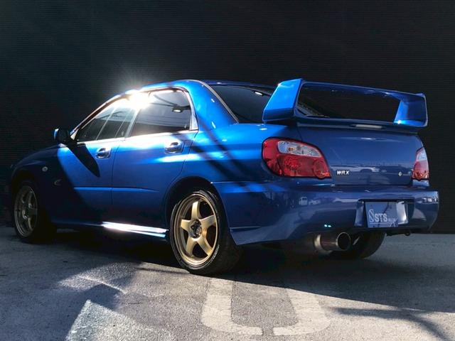 インプレッサ WRX 2004 Vリミテッド STIフロントスポイラー・マフラー 大型リアスポイラー ボンネットダクト 社外HDDナビ HIDヘッドライト 17インチアルミ ステアスイッチ 4WD・ターボ M/Tモード リモコンキー ETC車載器(13枚目)