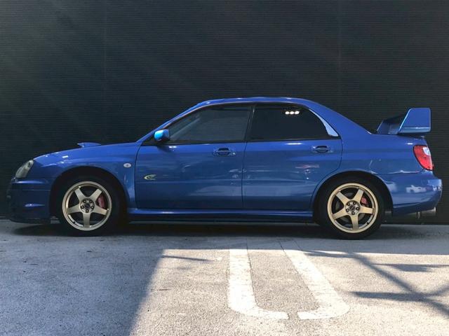 インプレッサ WRX 2004 Vリミテッド STIフロントスポイラー・マフラー 大型リアスポイラー ボンネットダクト 社外HDDナビ HIDヘッドライト 17インチアルミ ステアスイッチ 4WD・ターボ M/Tモード リモコンキー ETC車載器(14枚目)